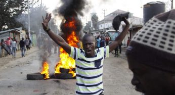 Protesters Clash With Riot Police In Kenya