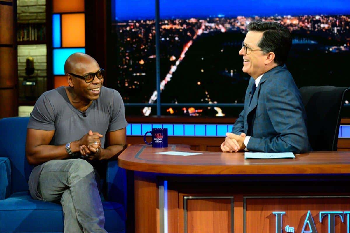 Dave Chappelle Says On Late Show