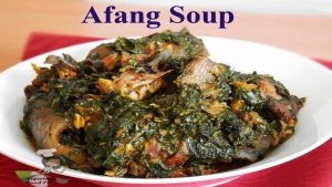 NIGERIAN AFANG SOUP RECIPE