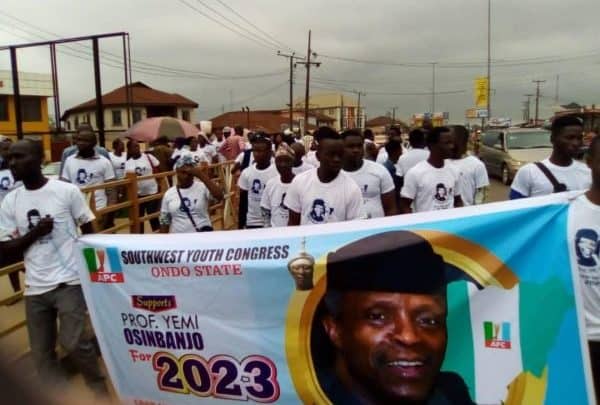 Trouble As APC Group Unveils Osinbajo 2023 Presidency Poster