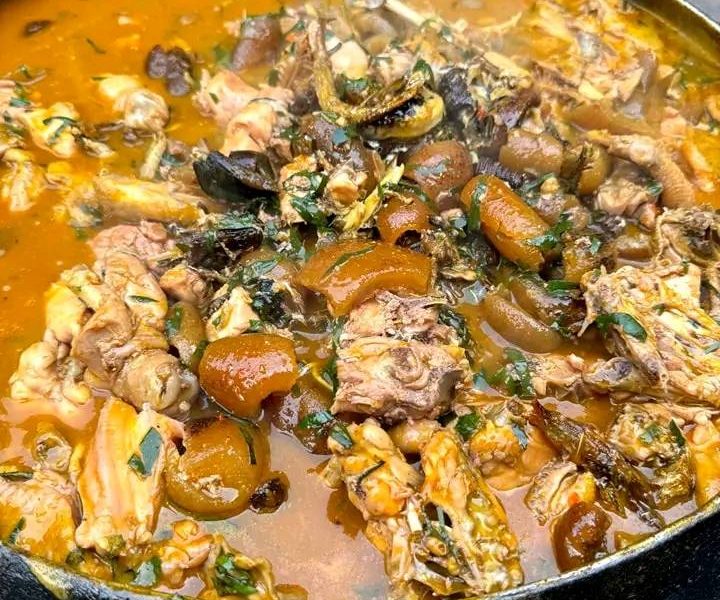 How To Prepare Achi Soup- Nigerian Dishes