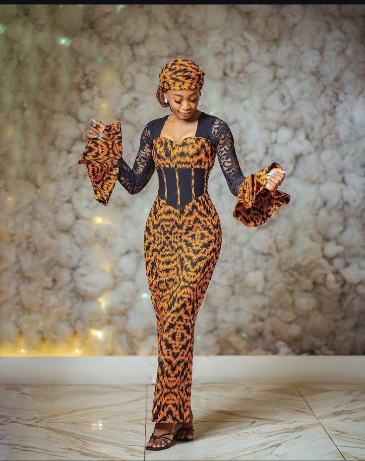 Ankara Styles Gown For Ladies In Africa